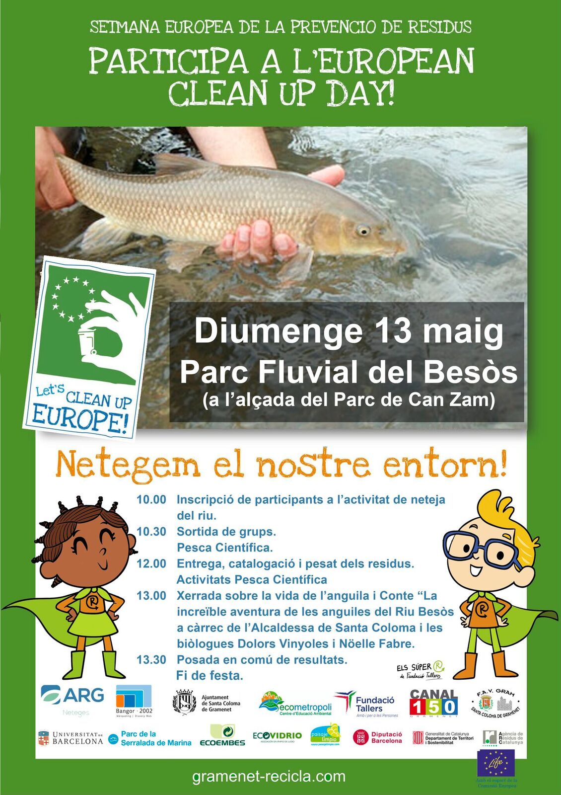 let's celan up Santa coloma 2018